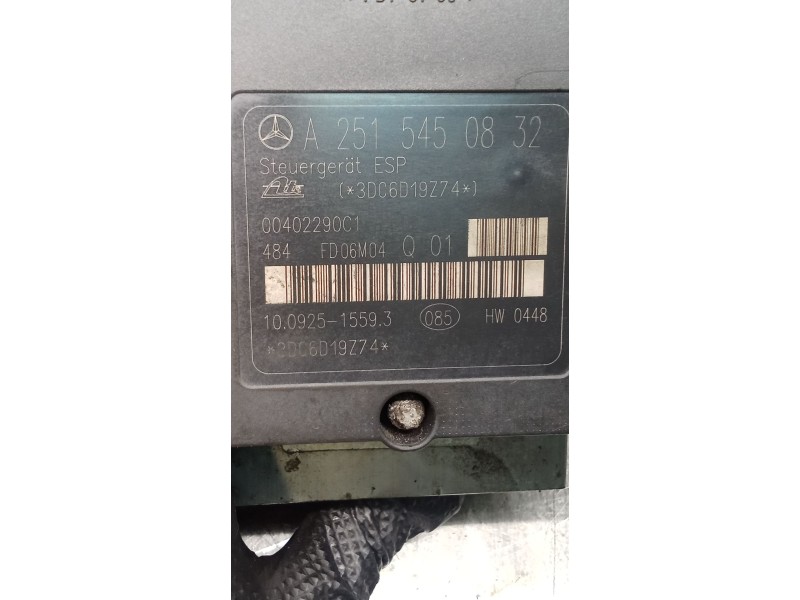 Recambio de abs para mercedes-benz clase m (w164) ml 320 cdi 4-matic (164.122) referencia OEM IAM A2515450832 10092515593 100204