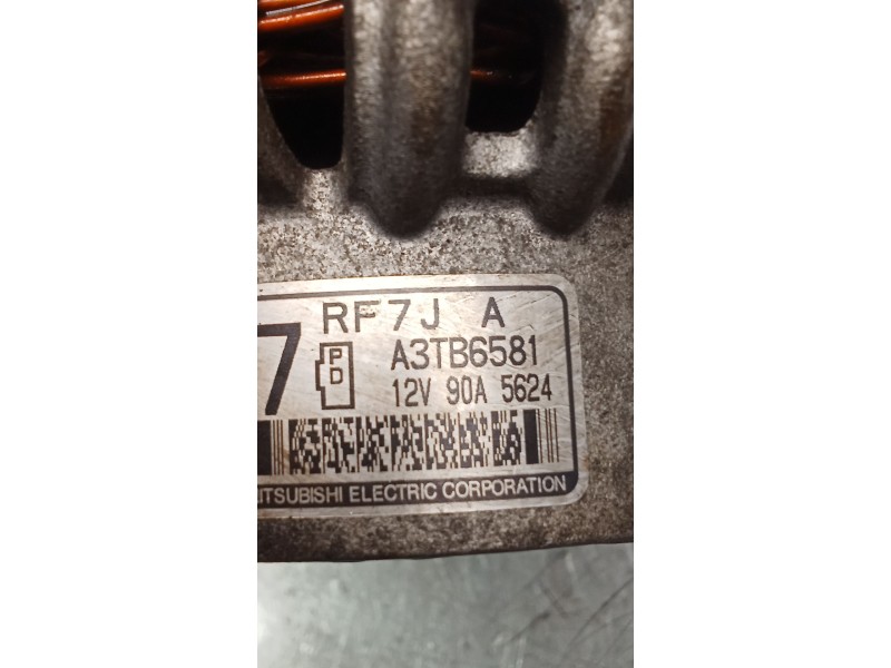 Recambio de alternador para mazda 5 (cr) 2.0 cd (cr19) referencia OEM IAM A3TB6581 90A 05
