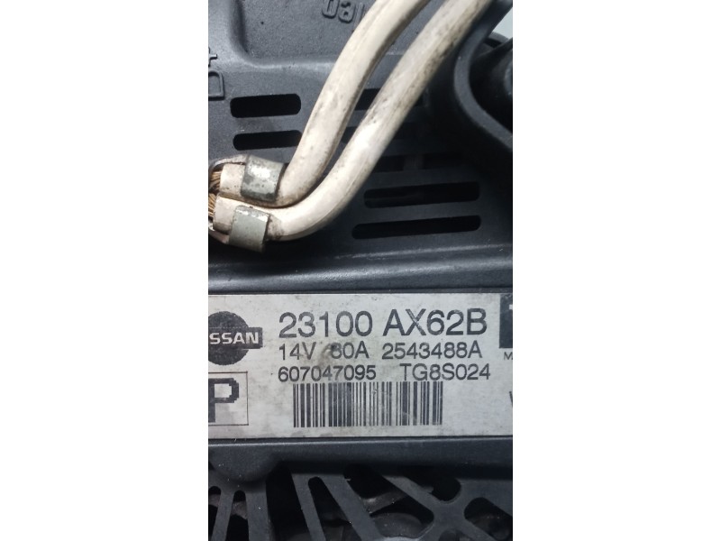 Recambio de alternador para nissan micra iii (k12) 1.2 16v referencia OEM IAM 32100AX62B 2543488A 05