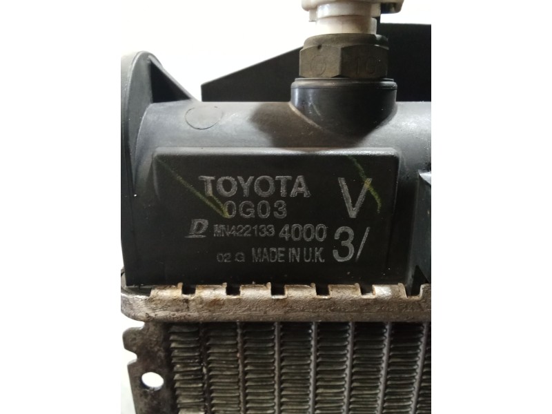 Recambio de radiador agua para toyota corolla verso (zer_, zze12_, r1_) 2.0 d-4d (cur10_) referencia OEM IAM MN4221334000  04
