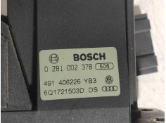 Recambio de potenciometro pedal para volkswagen fox (5z1) básico referencia OEM IAM 0281002378 6Q1721503D  2