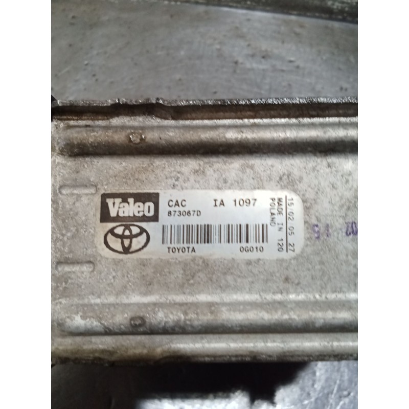 Recambio de intercooler para toyota corolla verso (zer_, zze12_, r1_) 2.0 d-4d (cur10_) referencia OEM IAM 873067D  04