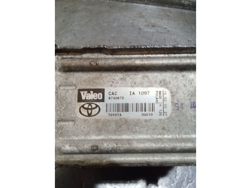 Recambio de intercooler para toyota corolla verso (zer_, zze12_, r1_) 2.0 d-4d (cur10_) referencia OEM IAM 873067D  04