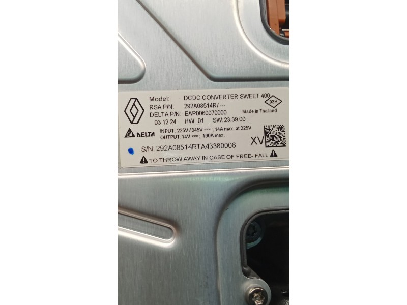 Recambio de bateria para renault captur iii captur e-tech hybrid referencia OEM IAM 231C12536R 291A16645R 292A08514R 25