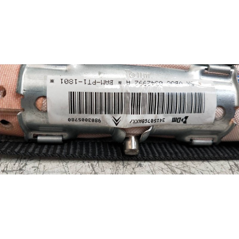 Recambio de airbag cortina delantero izquierdo para citroen c5 berlina exclusive referencia OEM IAM 9803005780  