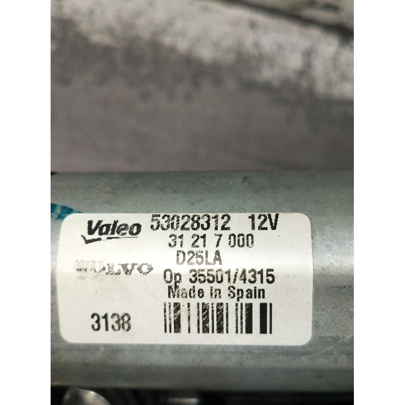 Recambio de motor limpia trasero para volvo c30 (533) 1.6 d referencia OEM IAM 53028312 31217000 2007