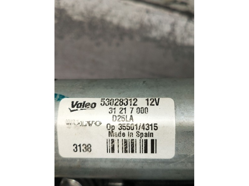 Recambio de motor limpia trasero para volvo c30 (533) 1.6 d referencia OEM IAM 53028312 31217000 2007