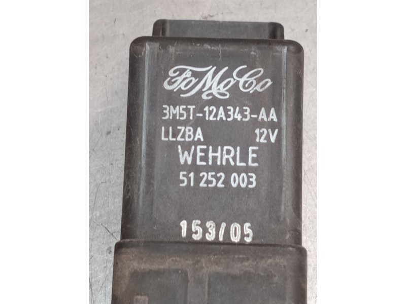 Recambio de caja precalentamiento para ford focus c-max (dm2) 1.6 tdci referencia OEM IAM 3M5T12A343AA 51252003 2003