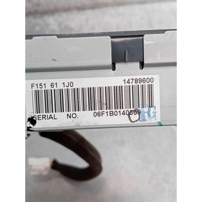Recambio de pantalla multifuncion para mazda rx-8 (se) básico (170kw) referencia OEM IAM F151611J0 14789600 2003