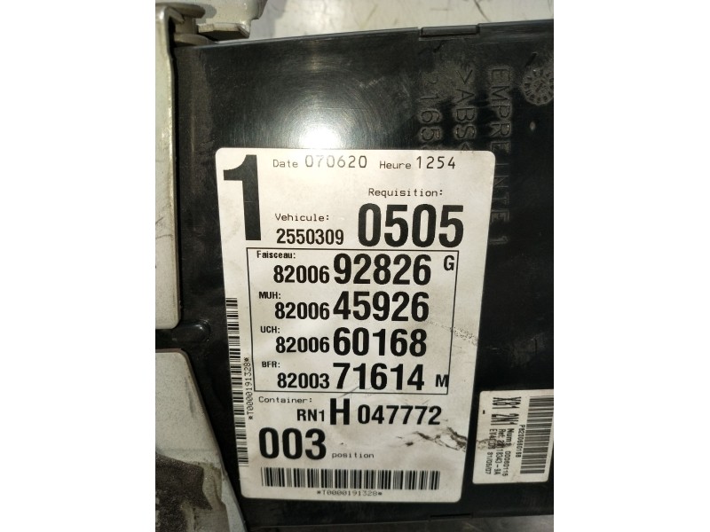Recambio de caja reles / fusibles para renault espace iv (jk0/1_) 2.0 dci (jk02, jk03) referencia OEM IAM 8200692826 8200645926 