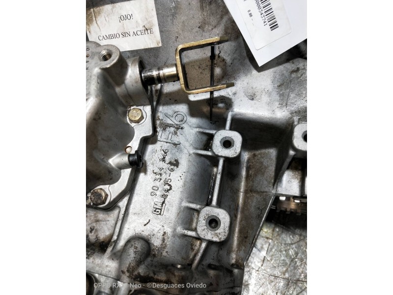 Recambio de caja cambios para opel vectra a 1.8 cat referencia OEM IAM F16W394 I148310372 