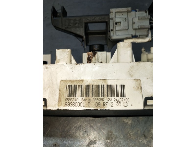 Recambio de mando calefaccion / aire acondicionado para peugeot 406 (8b) 1.8 16v referencia OEM IAM 69360001 658634F 1999