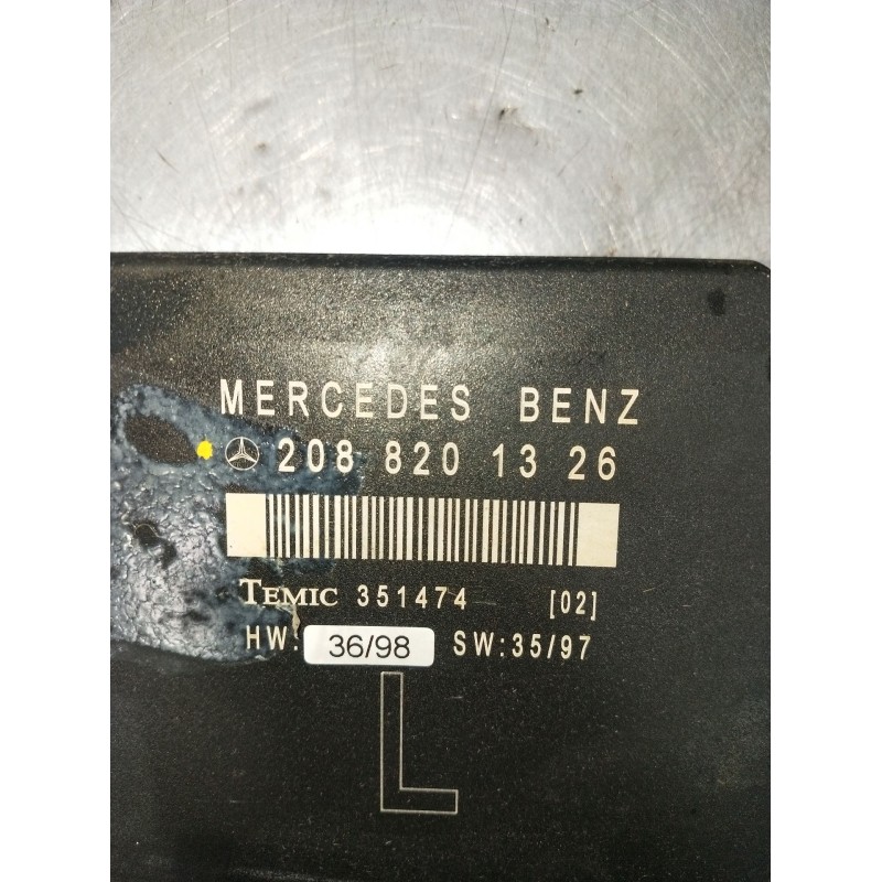 Recambio de modulo electronico para mercedes-benz clk (c208) clk 320 (208.365) referencia OEM IAM 2088201326 351474 
