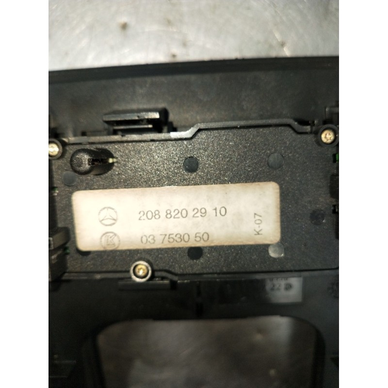 Recambio de mando elevalunas delantero izquierdo para mercedes-benz clk (c208) clk 320 (208.365) referencia OEM IAM 2088202910 0