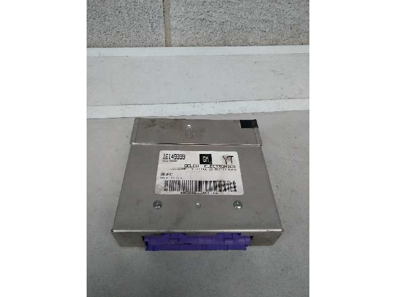 Recambio de centralita motor uce para opel astra f berlina 1.6 cat referencia OEM IAM 16149899 YT AUFC