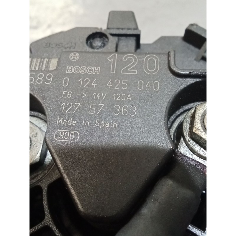 Recambio de alternador para saab 9-3 station wagon (e50) 2.0 t referencia OEM IAM 0124425040 12757363 05 120A