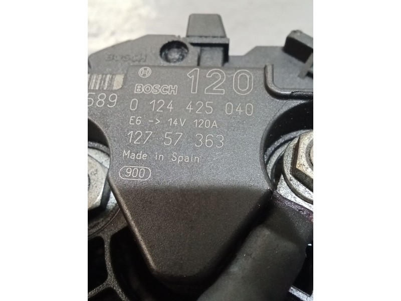 Recambio de alternador para saab 9-3 station wagon (e50) 2.0 t referencia OEM IAM 0124425040 12757363 05 120A