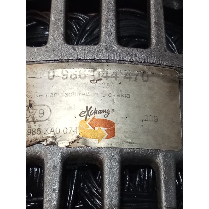 Recambio de alternador para audi allroad c5 (4bh) 2.5 tdi quattro referencia OEM IAM 0986044470  00