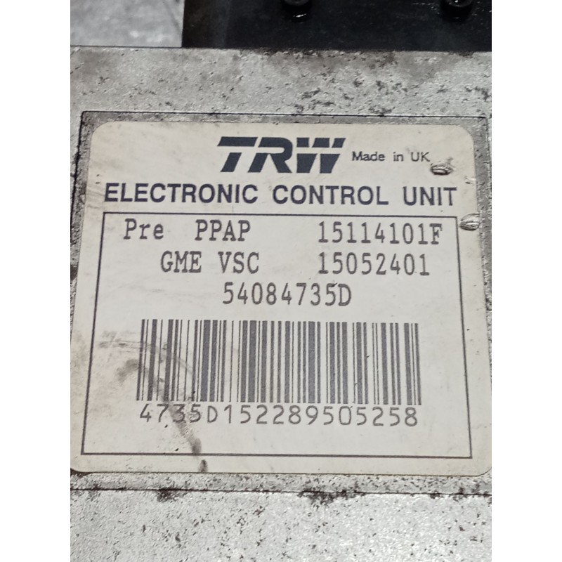 Recambio de abs para saab 9-3 station wagon (e50) 2.0 t referencia OEM IAM 54084735D 15114101F 93185682 15052401 15537401