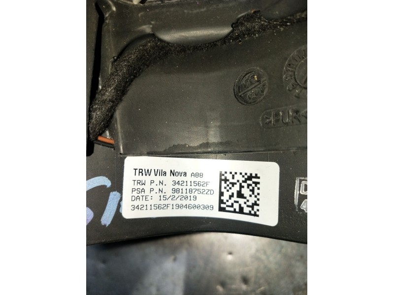 Recambio de volante para citroën c3 aircross i (2r_, 2c_) 1.5 bluehdi 100 (2cyhyj) referencia OEM IAM 98118752ZD 34211562F 2018