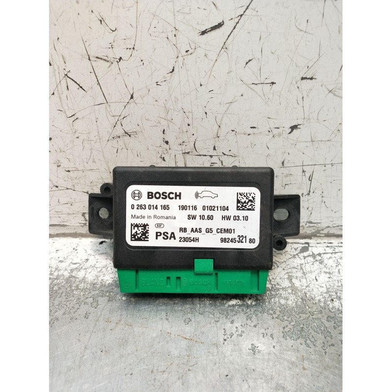 Recambio de modulo electronico para citroën c3 aircross i (2r_, 2c_) 1.5 bluehdi 100 (2cyhyj) referencia OEM IAM 0263014165 9824