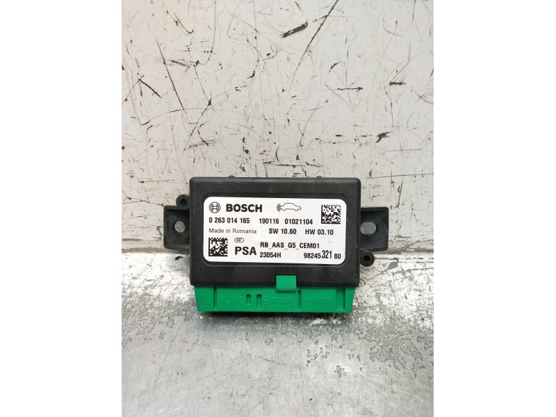 Recambio de modulo electronico para citroën c3 aircross i (2r_, 2c_) 1.5 bluehdi 100 (2cyhyj) referencia OEM IAM 0263014165 9824
