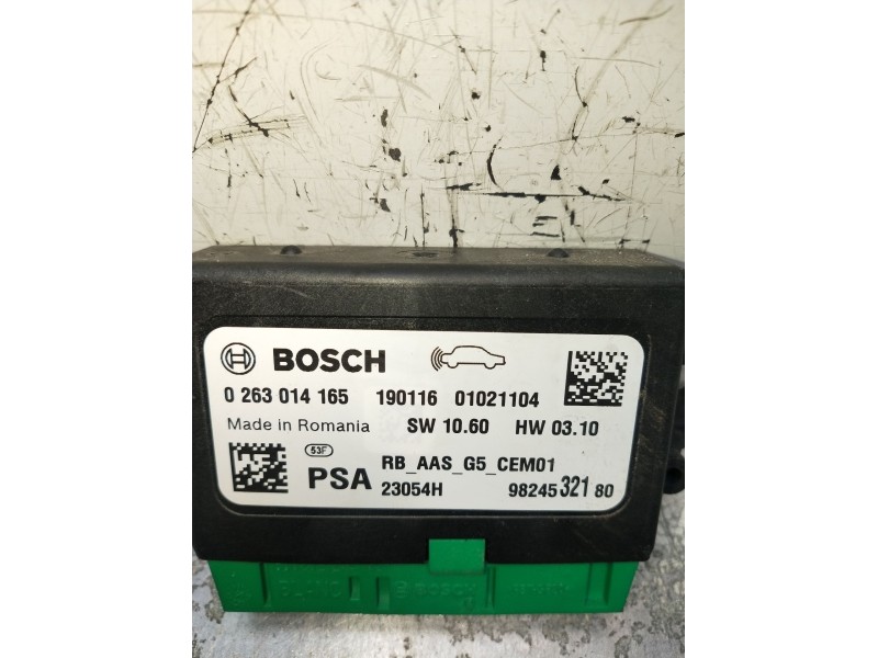 Recambio de modulo electronico para citroën c3 aircross i (2r_, 2c_) 1.5 bluehdi 100 (2cyhyj) referencia OEM IAM 0263014165 9824