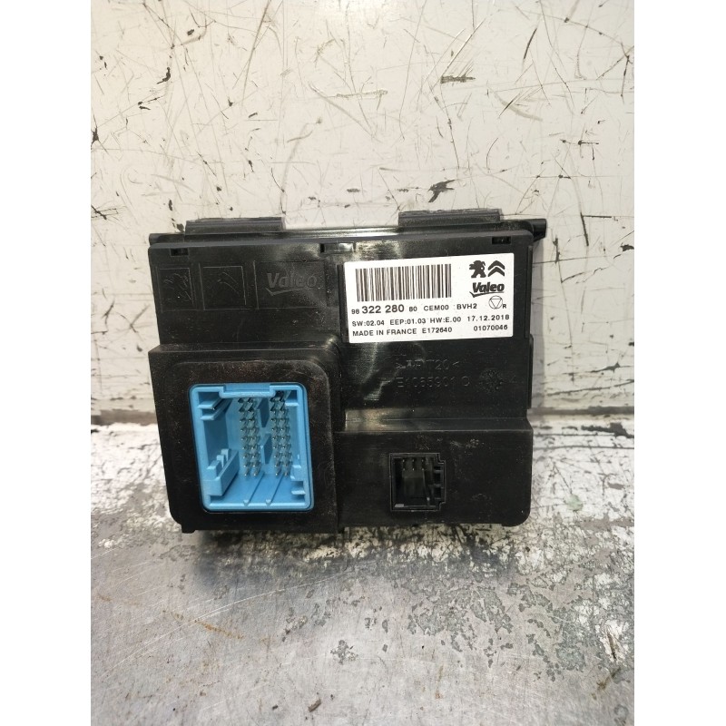 Recambio de modulo electronico para citroën c3 aircross i (2r_, 2c_) 1.5 bluehdi 100 (2cyhyj) referencia OEM IAM 98322280  2018