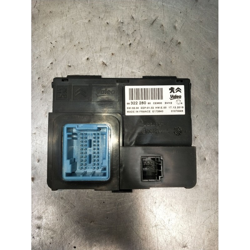 Recambio de modulo electronico para citroën c3 aircross i (2r_, 2c_) 1.5 bluehdi 100 (2cyhyj) referencia OEM IAM 98322280  2018