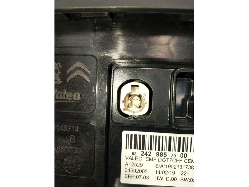 Recambio de pantalla multifuncion para citroën c3 aircross i (2r_, 2c_) 1.5 bluehdi 100 (2cyhyj) referencia OEM IAM 9824298580 1