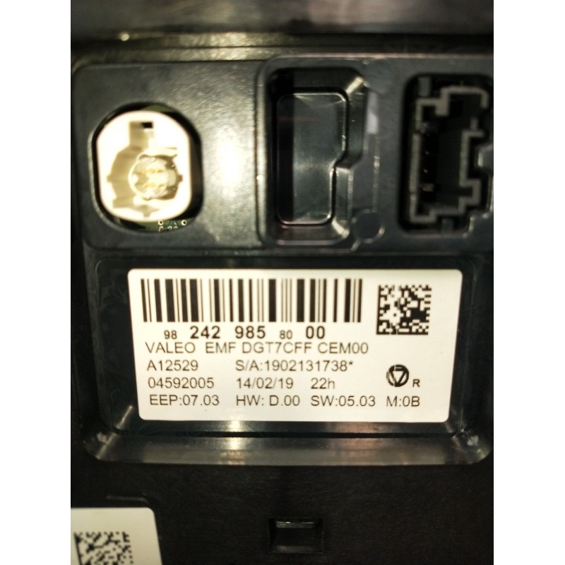 Recambio de pantalla multifuncion para citroën c3 aircross i (2r_, 2c_) 1.5 bluehdi 100 (2cyhyj) referencia OEM IAM 9824298580 1