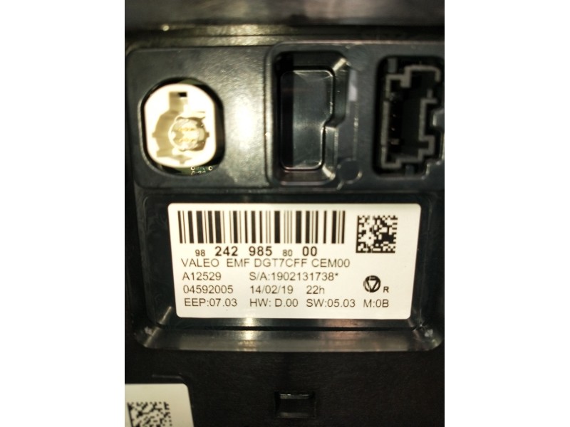 Recambio de pantalla multifuncion para citroën c3 aircross i (2r_, 2c_) 1.5 bluehdi 100 (2cyhyj) referencia OEM IAM 9824298580 1