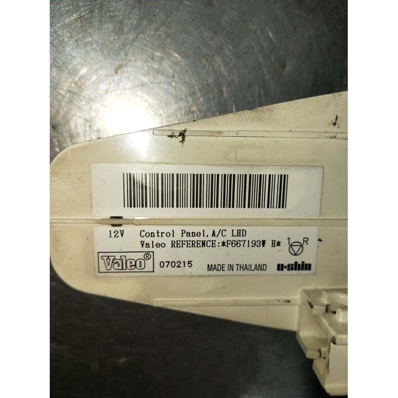 Recambio de mando calefaccion / aire acondicionado para nissan micra iii (k12) 1.2 16v referencia OEM IAM F667193 070215 2005