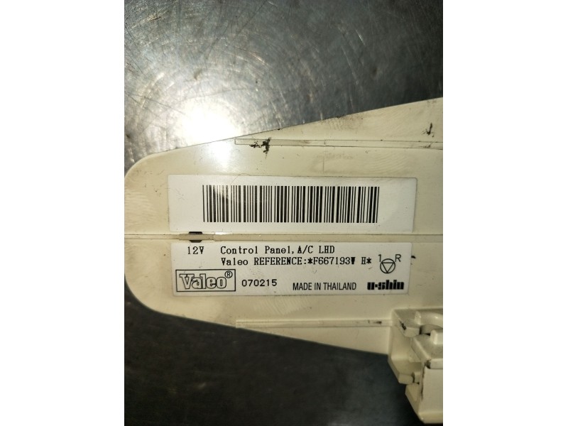 Recambio de mando calefaccion / aire acondicionado para nissan micra iii (k12) 1.2 16v referencia OEM IAM F667193 070215 2005