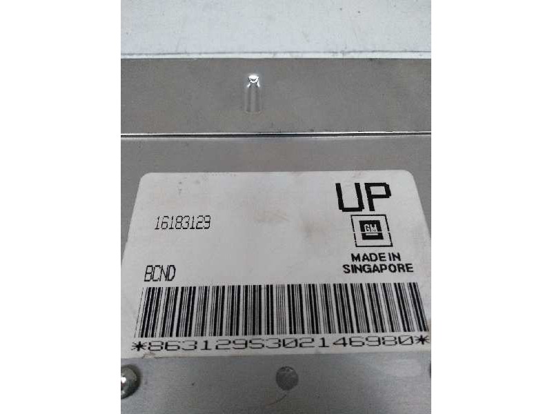 Recambio de centralita motor uce para opel astra f berlina 1.4 cat (l48) referencia OEM IAM 16183129 UP BCND
