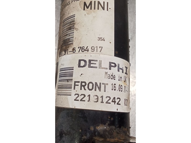Recambio de amortiguador delantero izquierdo para mini mini (r50, r53) cooper referencia OEM IAM 22191242  01