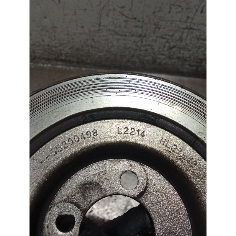 Recambio de polea cigueñal para fiat doblo cargo (263_) 1.3 d multijet (263wxu1a) referencia OEM IAM 55200498  16
