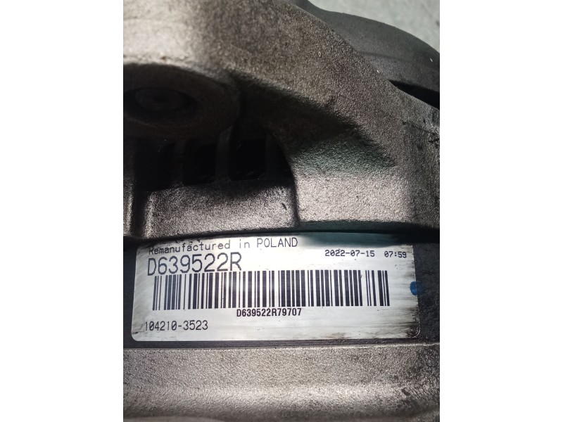 Recambio de alternador para ford focus ii (da_, hcp, dp) 1.6 tdci referencia OEM IAM D639522R  05