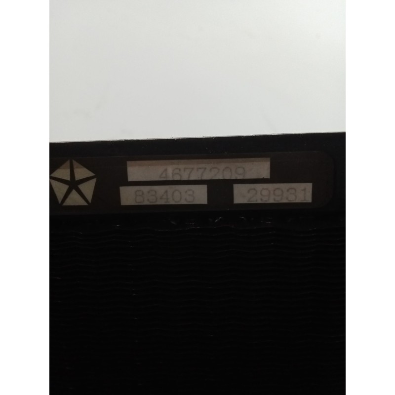 Recambio de condensador / radiador aire acondicionado para chrysler voyager ii (es) 2.5 td referencia OEM IAM   91