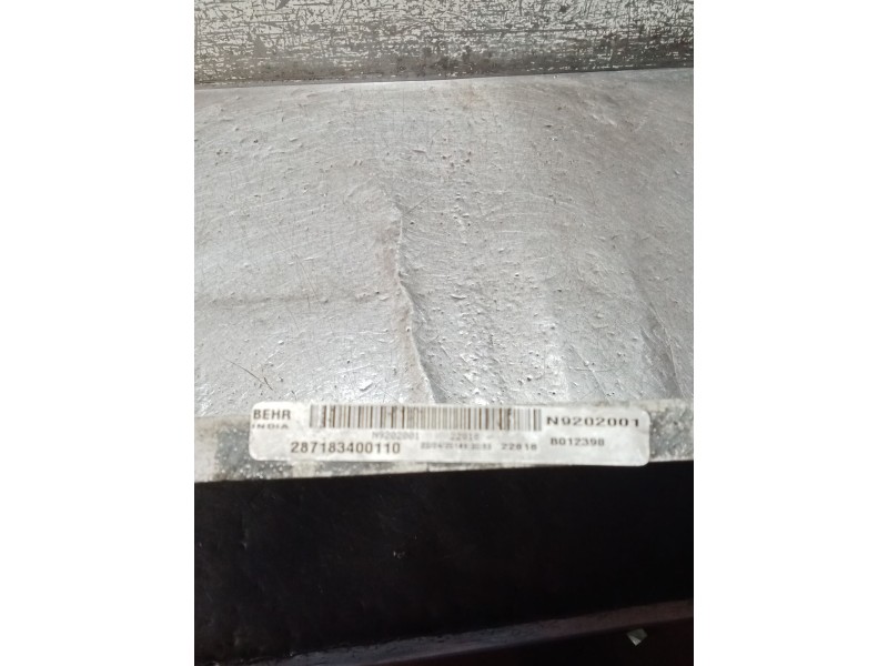 Recambio de condensador aire acondicionado para tata indica vista 1.3 crdi referencia OEM IAM N9202001 287183400110 12