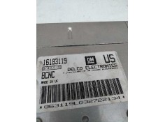 Recambio de centralita motor uce para opel astra f berlina 1.6 cat referencia OEM IAM 16183119 US BCNC 2