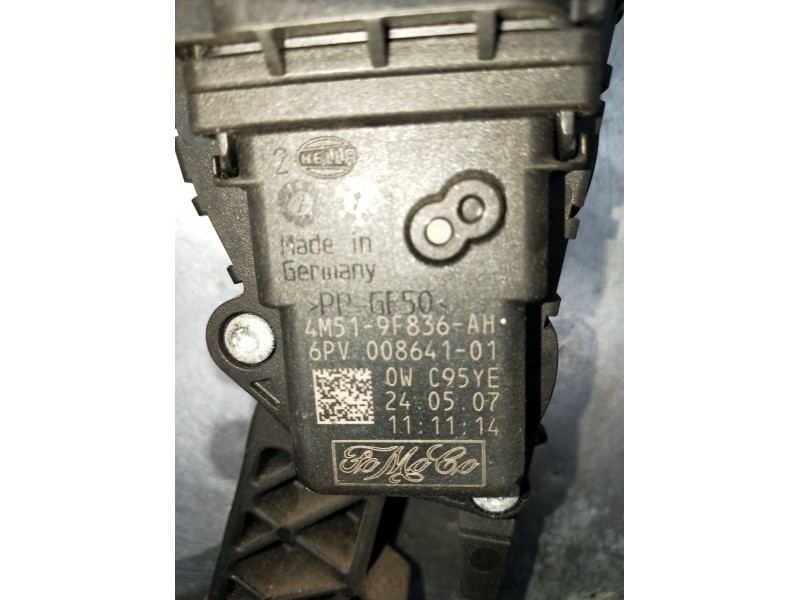 Recambio de potenciometro pedal para ford focus ii (da_, hcp, dp) 1.6 tdci referencia OEM IAM 6PV00864101 4M519F836AH 2005