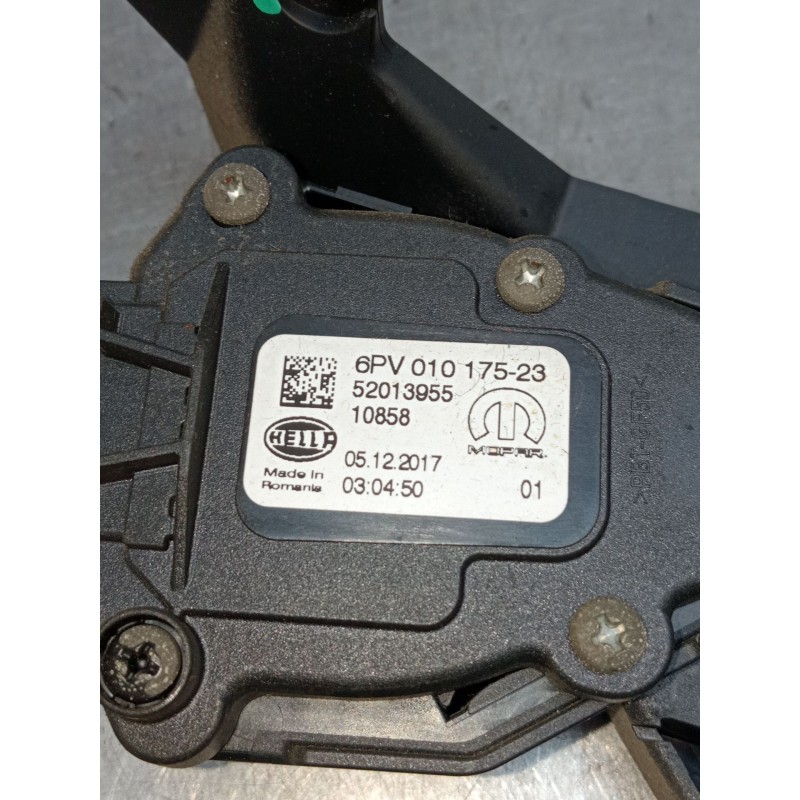 Recambio de potenciometro pedal para fiat doblo cargo (263_) 1.3 d multijet (263wxu1a) referencia OEM IAM 6PV01017523 52013955 2