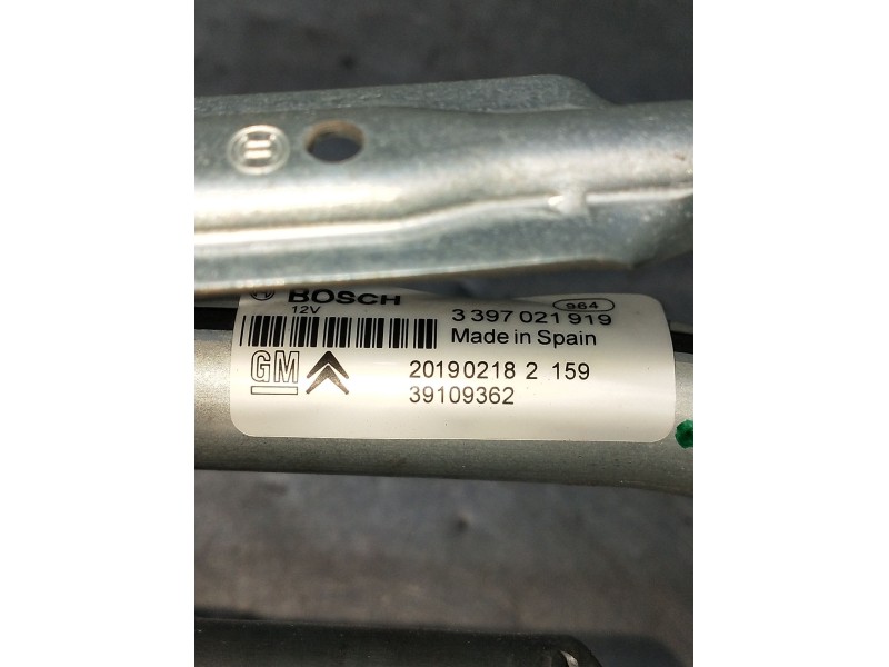 Recambio de motor limpia delantero para citroën c3 aircross i (2r_, 2c_) 1.5 bluehdi 100 (2cyhyj) referencia OEM IAM 3397021919 