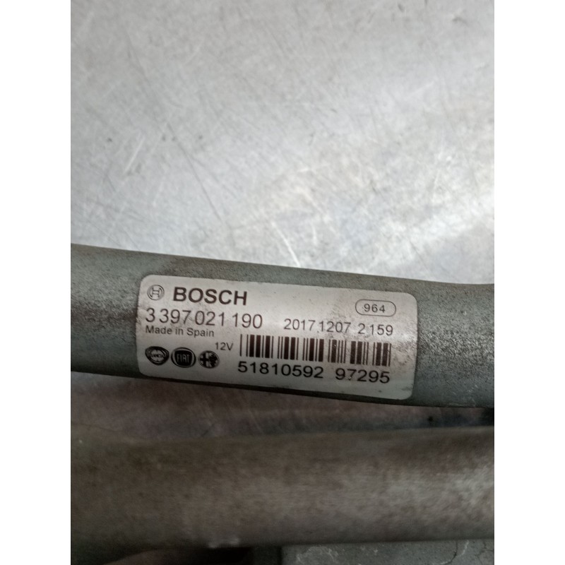 Recambio de motor limpia delantero para fiat doblo cargo (263_) 1.3 d multijet (263wxu1a) referencia OEM IAM 3397021190 51810592
