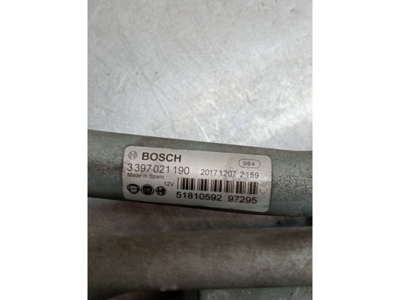 Recambio de motor limpia delantero para fiat doblo cargo (263_) 1.3 d multijet (263wxu1a) referencia OEM IAM 3397021190 51810592