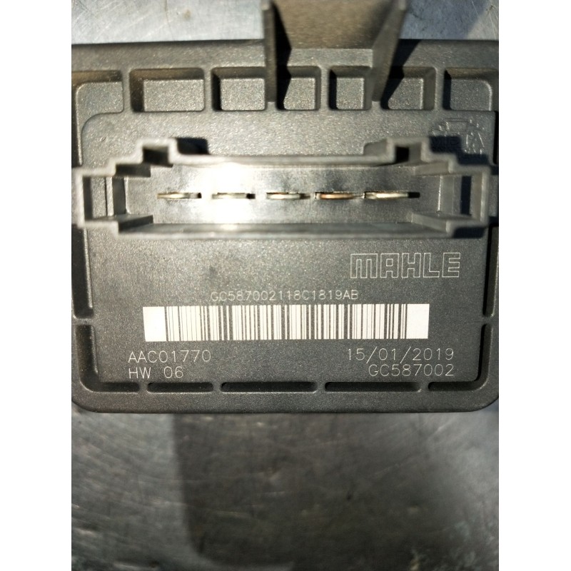 Recambio de resistencia calefaccion para citroën c3 aircross i (2r_, 2c_) 1.5 bluehdi 100 (2cyhyj) referencia OEM IAM AAC01770 G
