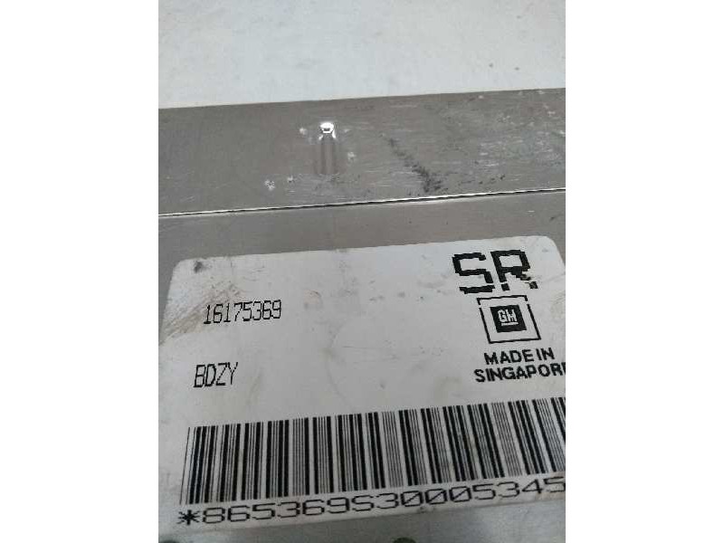 Recambio de centralita motor uce para opel astra f berlina referencia OEM IAM 16175369 SR BDZY