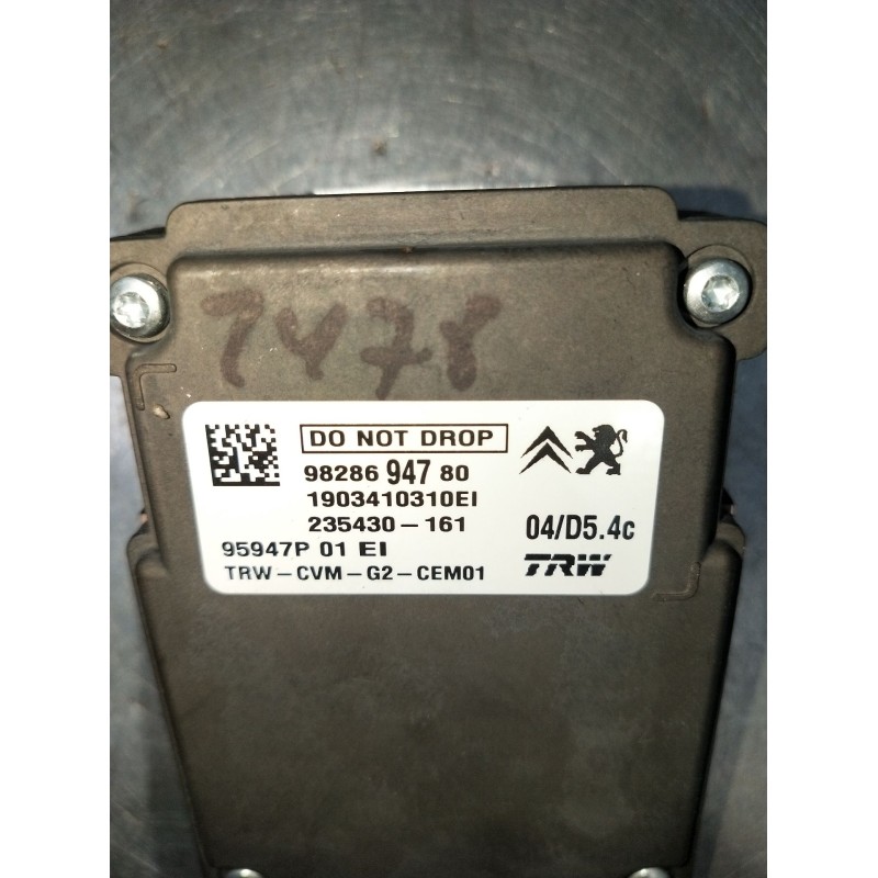 Recambio de modulo electronico para citroën c3 aircross i (2r_, 2c_) 1.5 bluehdi 100 (2cyhyj) referencia OEM IAM 9828694780 1903