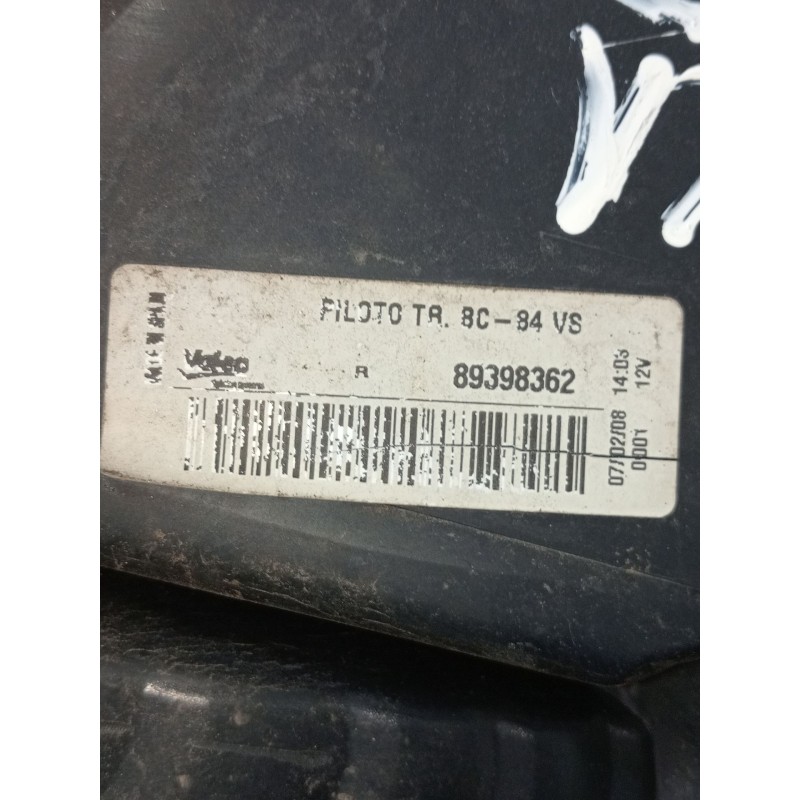 Recambio de piloto trasero derecho para renault megane ii (bm0/1_, cm0/1_) 1.9 dci (bm0g, cm0g) referencia OEM IAM 89398362  200